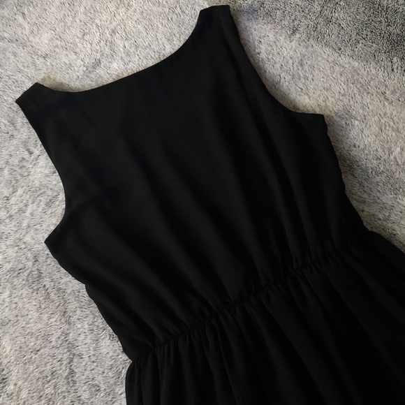 NOT FOR SALE RIGHT NOW! Black BCX Dress - Double Layer Size Large - Picture 4 of 8